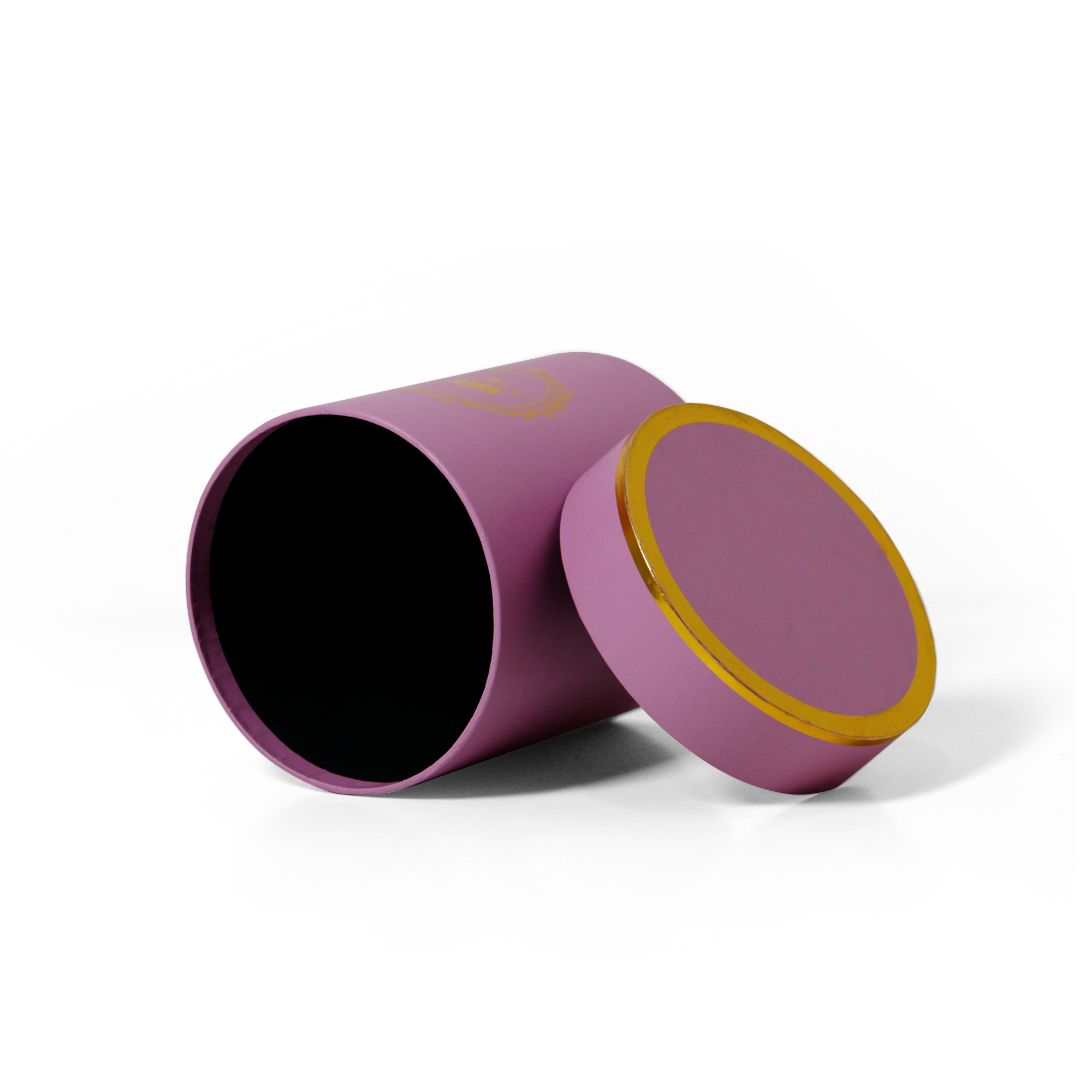 Biodegradable Cardboard Can Cylinder Tea Packaging