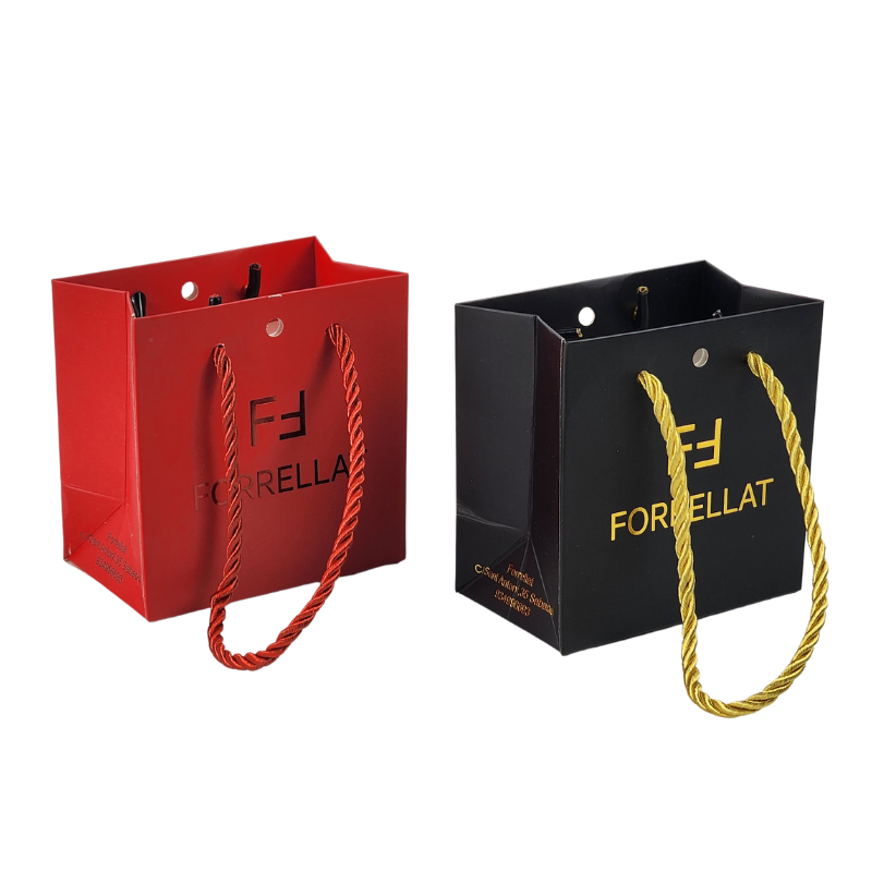 Boutique Luxury Mini Jewelry Paper Bag