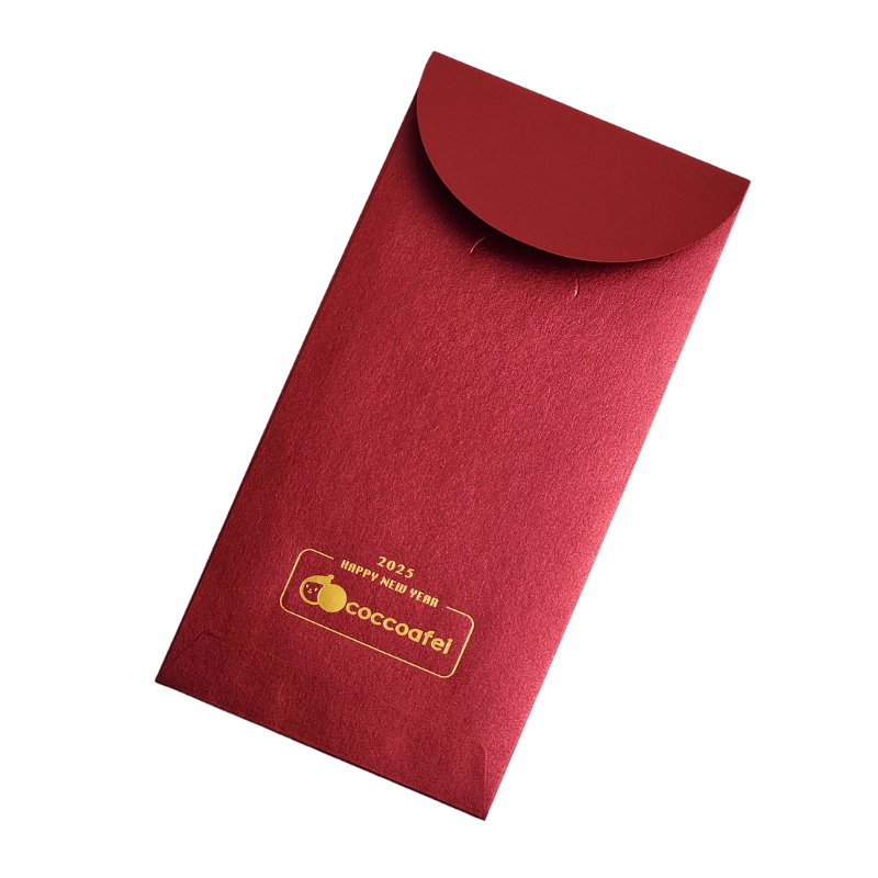 Chinese New Year Snake Golden Foil Red Envelope