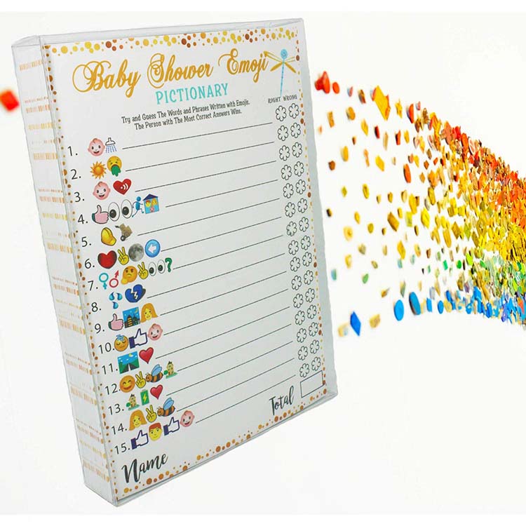 Custom Babies Gender Fun Guessing Games Cards
