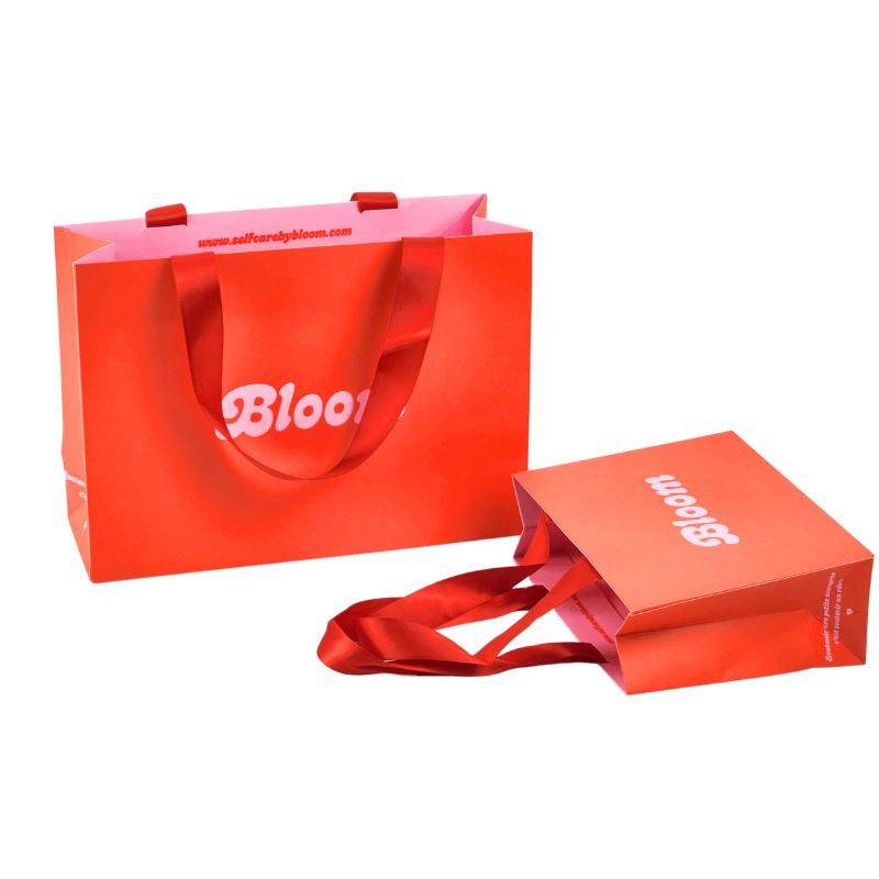 Custom Brand Logo Clothes Paper Bag