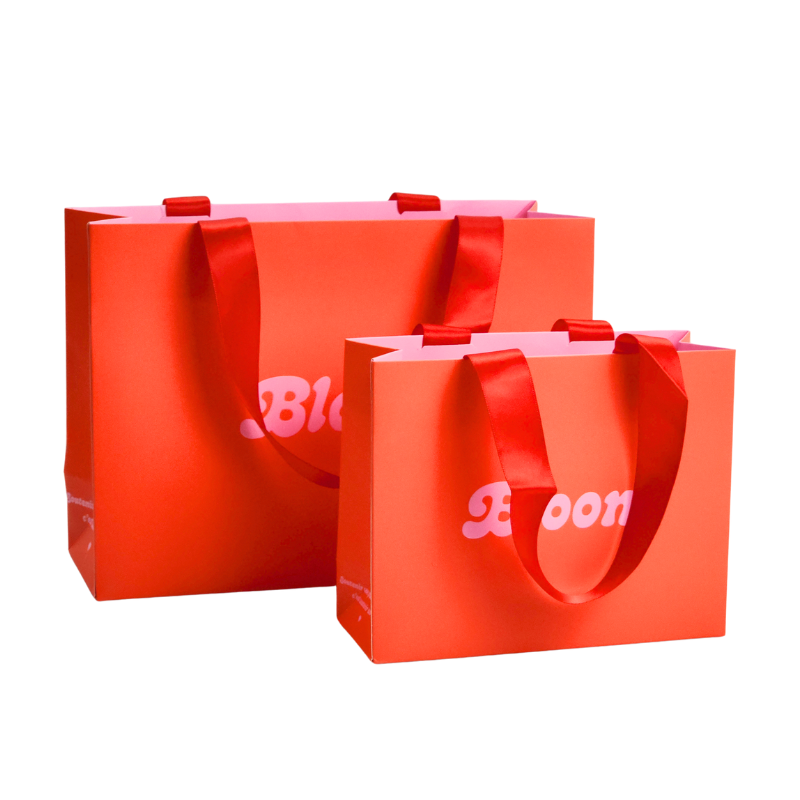 Custom Brand Logo Clothes Paper Bag