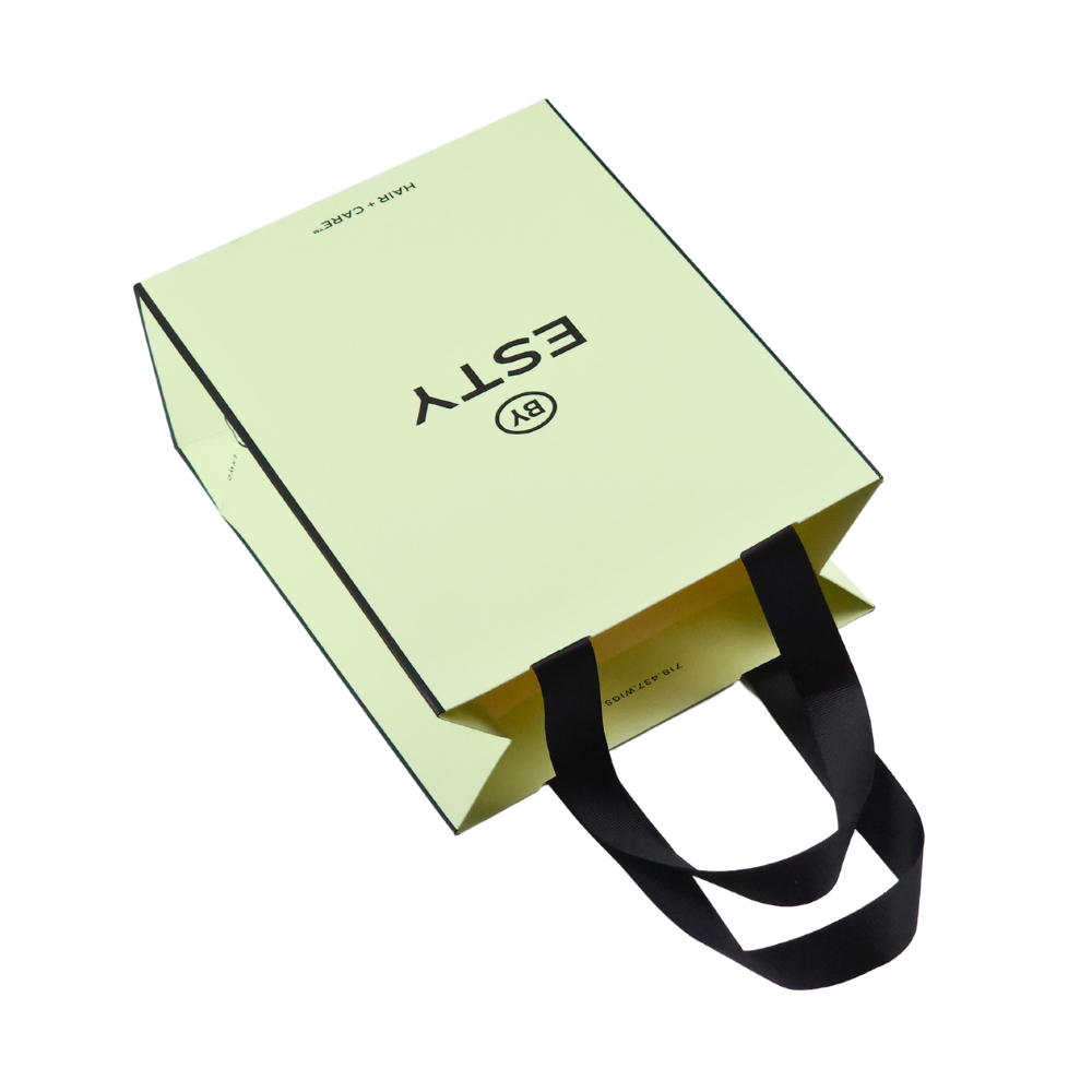 Custom Brand Logo Designer Craft Gift Paper Bag