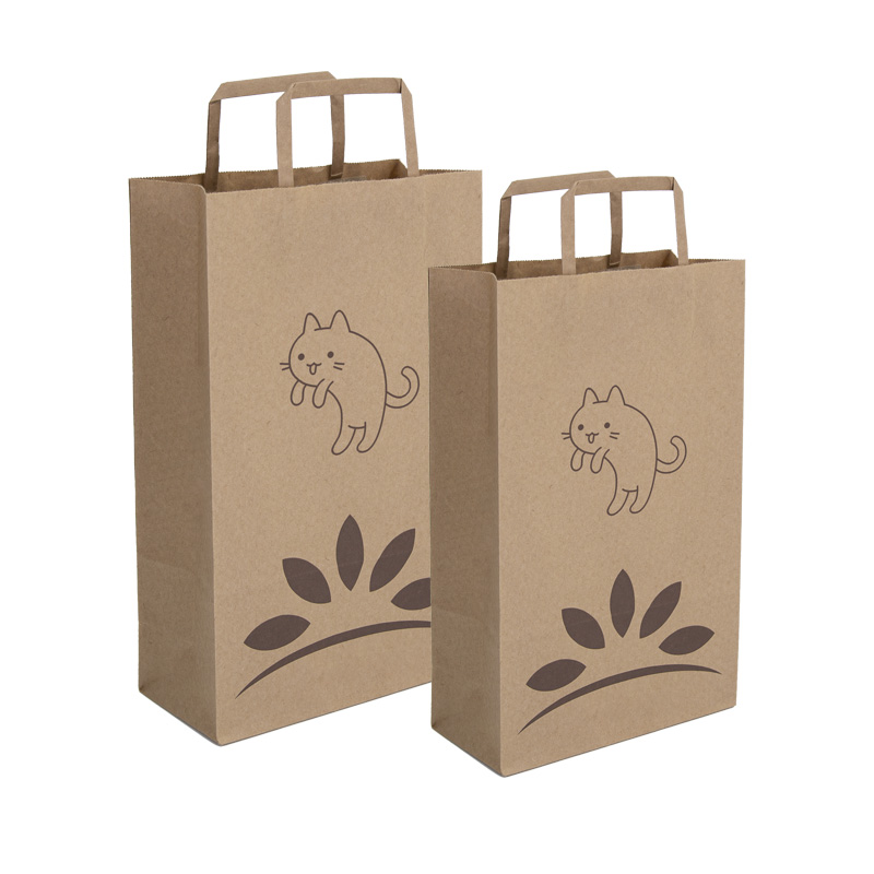 Custom Brown Kraft Paper Bag