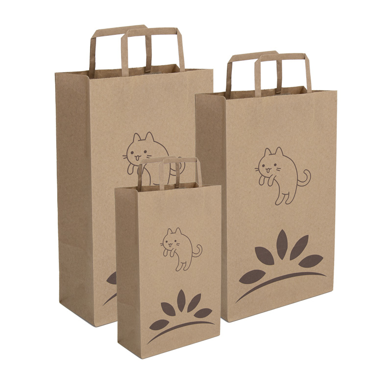 Custom Brown Kraft Paper Bag