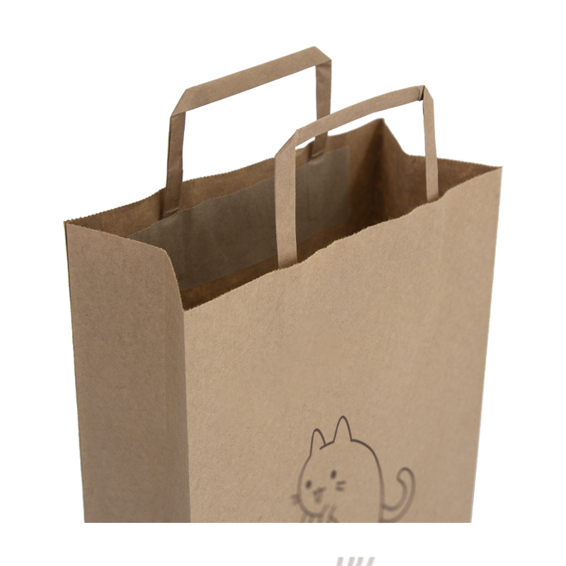 Custom Brown Kraft Paper Bag