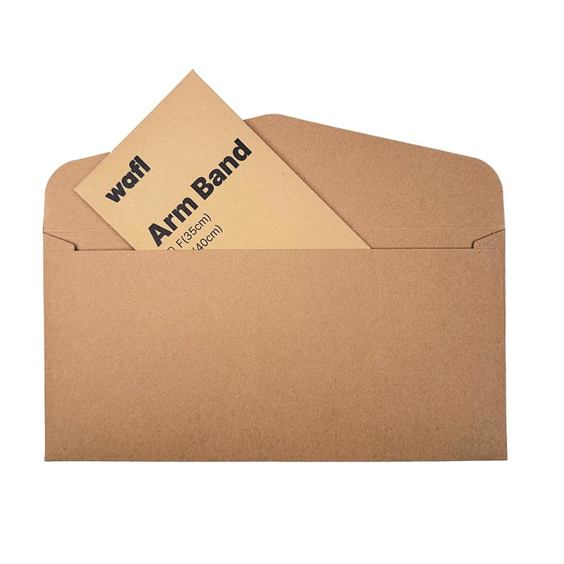 Custom Cardboard Printed Eco-friendly Brown Envelope