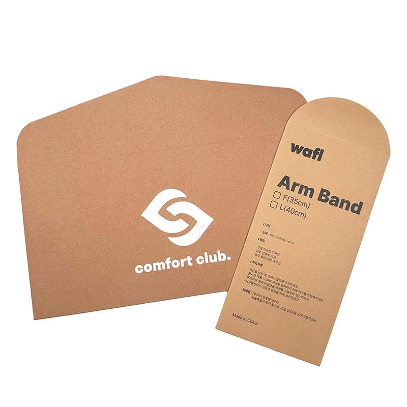 Custom Cardboard Printed Eco-friendly Brown Envelope