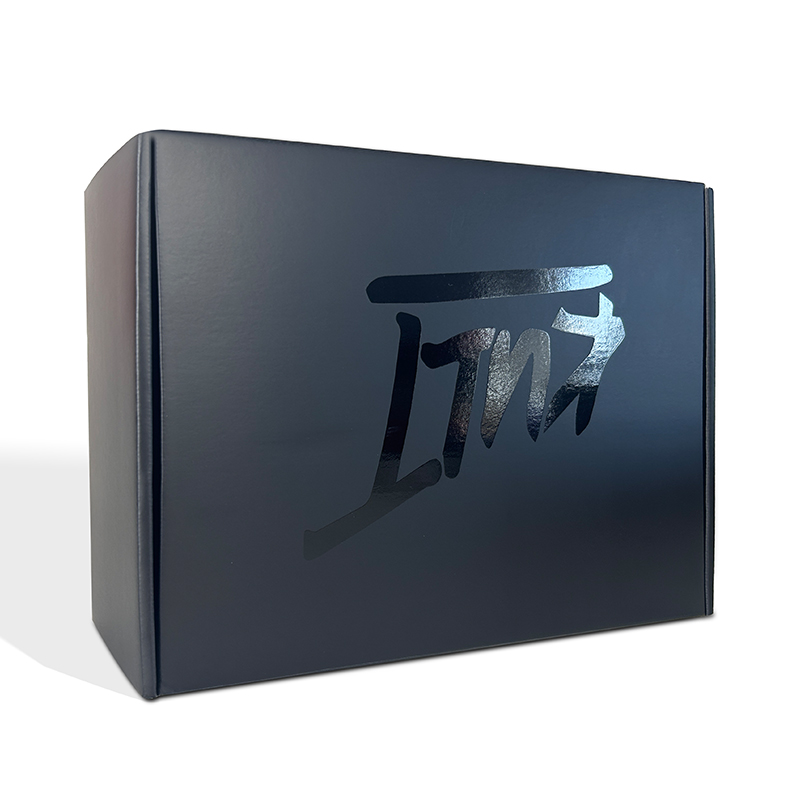 Custom Corrugated Paper Packaging Box with UV logo