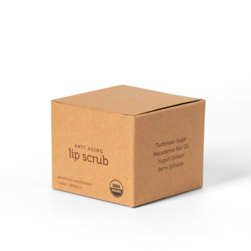 Custom Design Kraft Gift Box for Lip Scrub