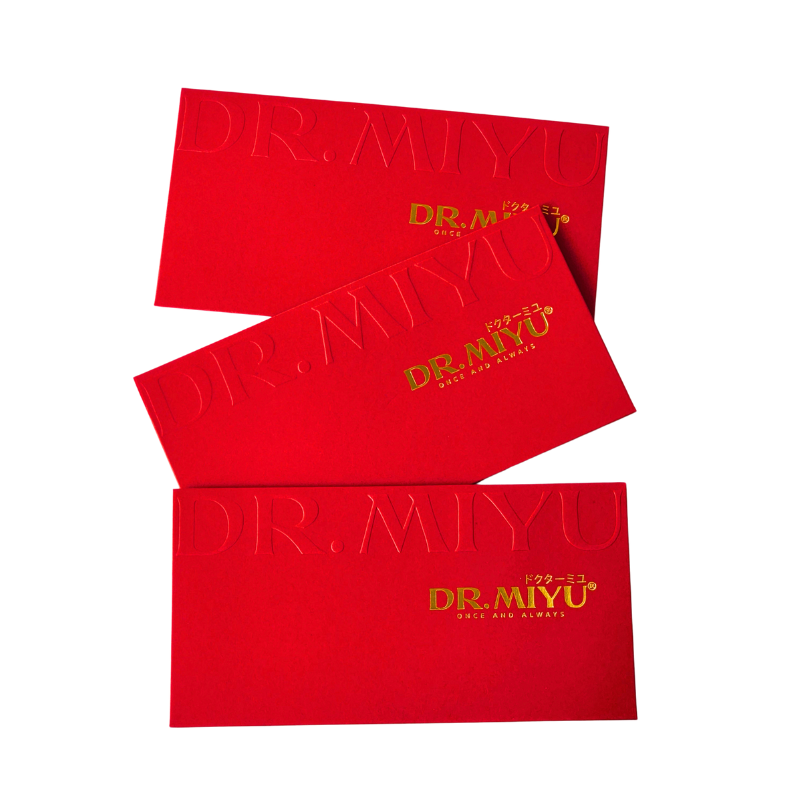 Custom Handmade Luxury Foiled Envelopes