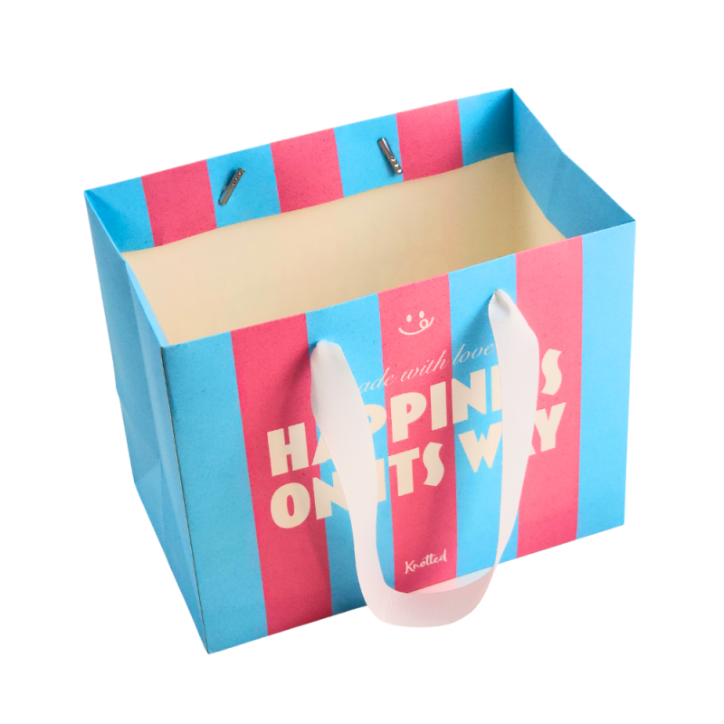 Custom Logo Printing Pastry Takeaway Paper Bag