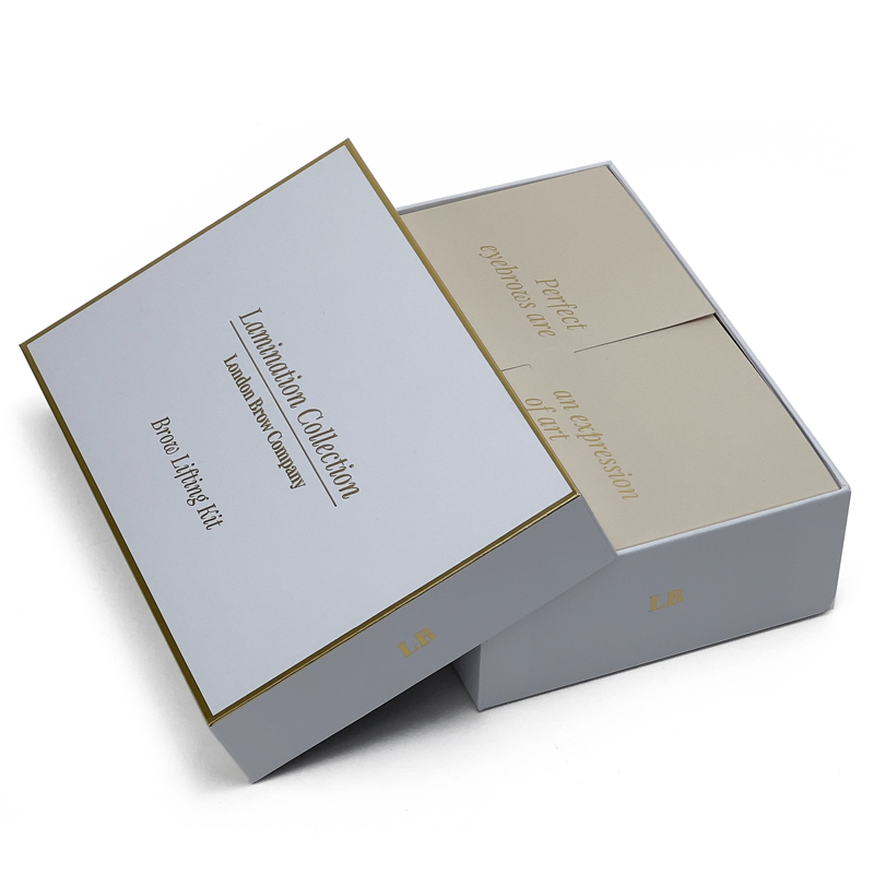 Custom Logo White Rigid Cardboard Packaging Box