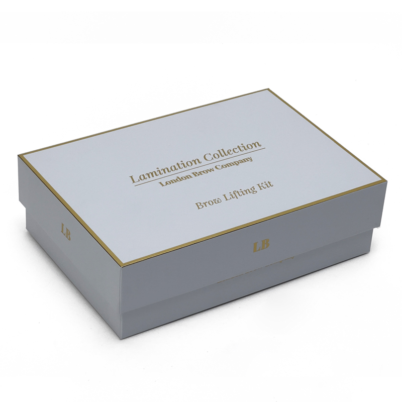 Custom Logo White Rigid Cardboard Packaging Box