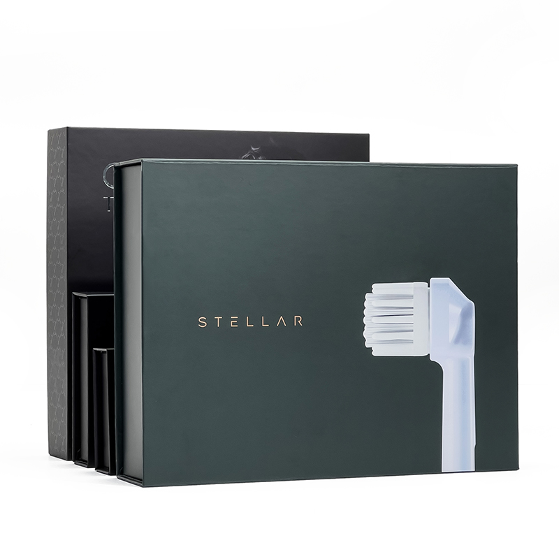 Custom Luxury Cardboard Magnetic Closure Gift Box for Toothbrush