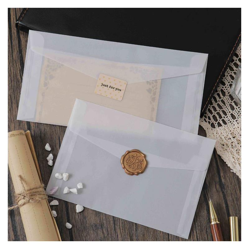 Custom Made Semi-transparent Envelope