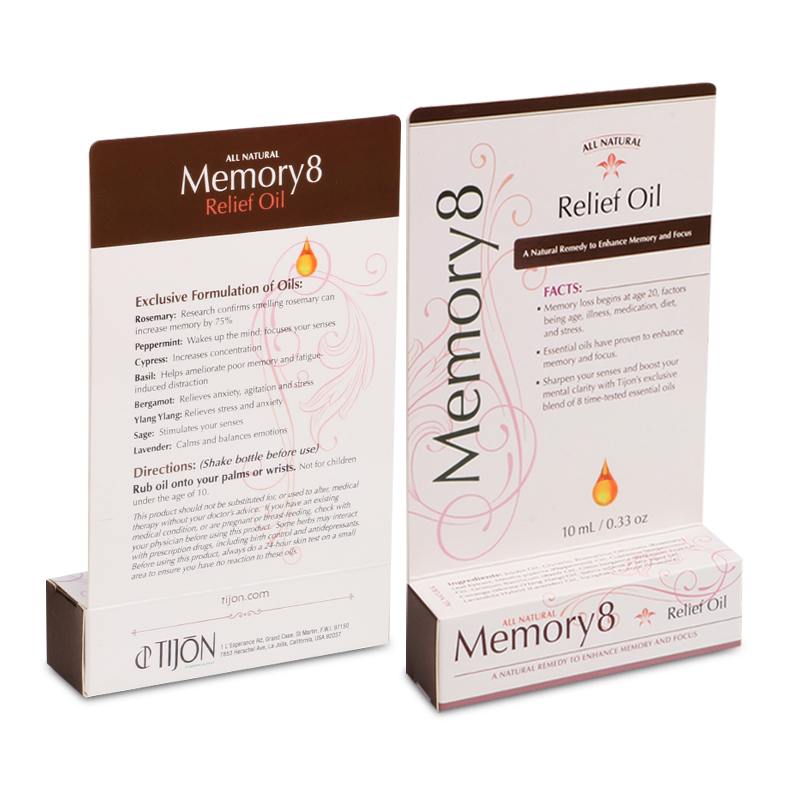 Custom Medicine Pharma Vitamin Supplement Capsules Paper Packaging Box