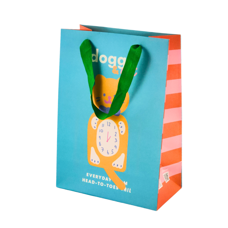Custom Personalized Cute Cartoon Paper Shopping Bag