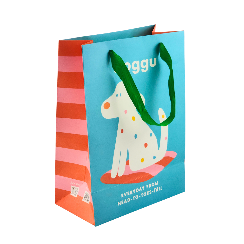 Custom Personalized Cute Cartoon Paper Shopping Bag