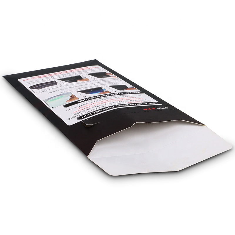 Custom Printed Black Envelope