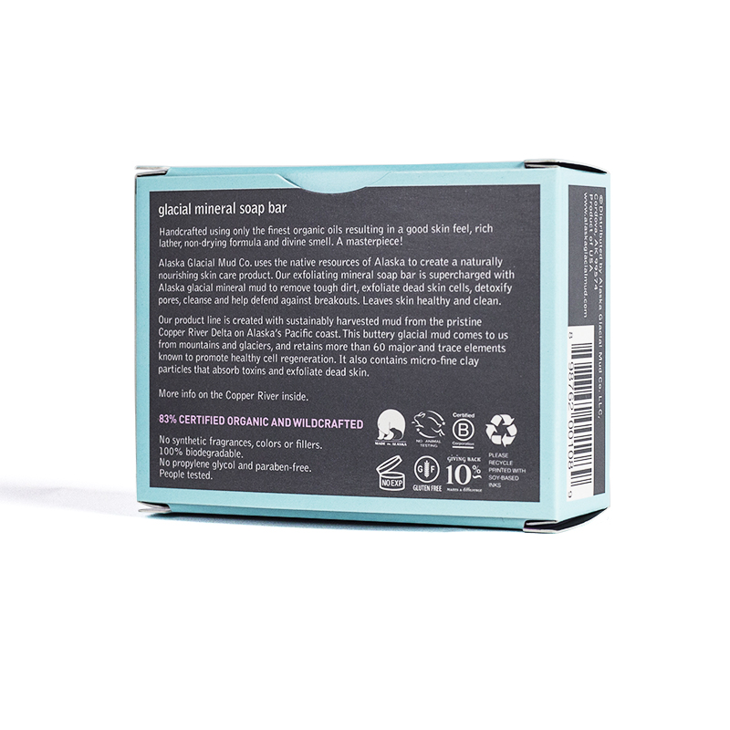Custom Printed Natural Soap Paper Box Packaging