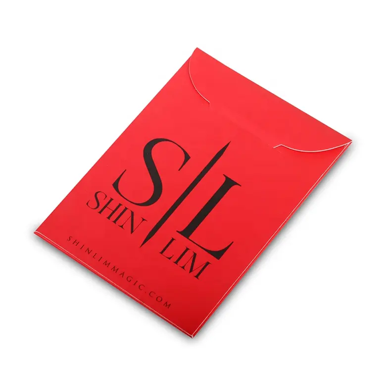Custom Printed Red Envelope Packaging