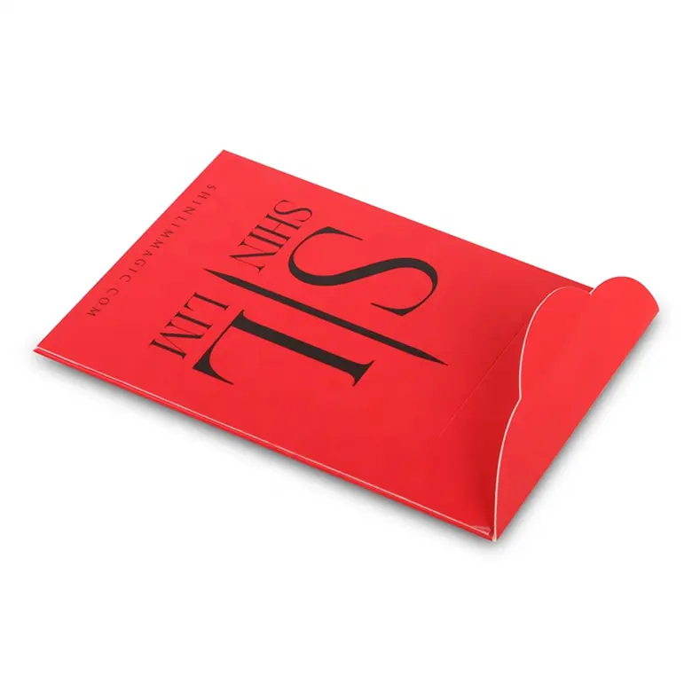  Custom Printed Red Envelope Packaging