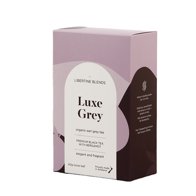 Custom Printed Small Tea Packaging Box