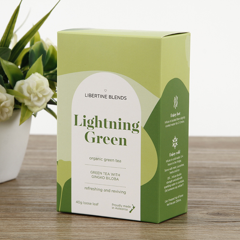 Custom Printed Small Tea Packaging Box
