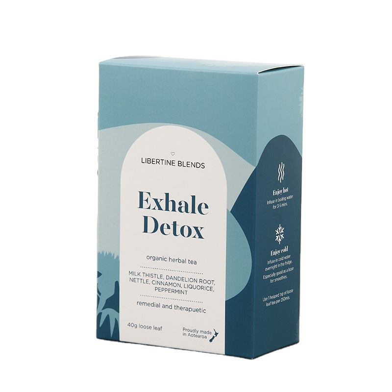 Custom Printed Small Tea Packaging Box