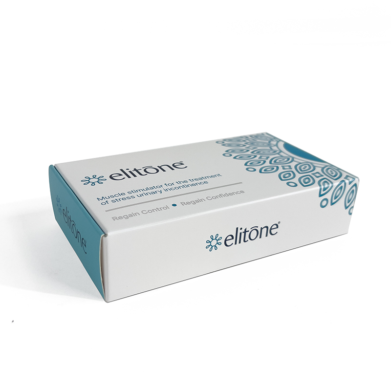 Custom Printed White Blue Apparel Corrugated Mailer Box