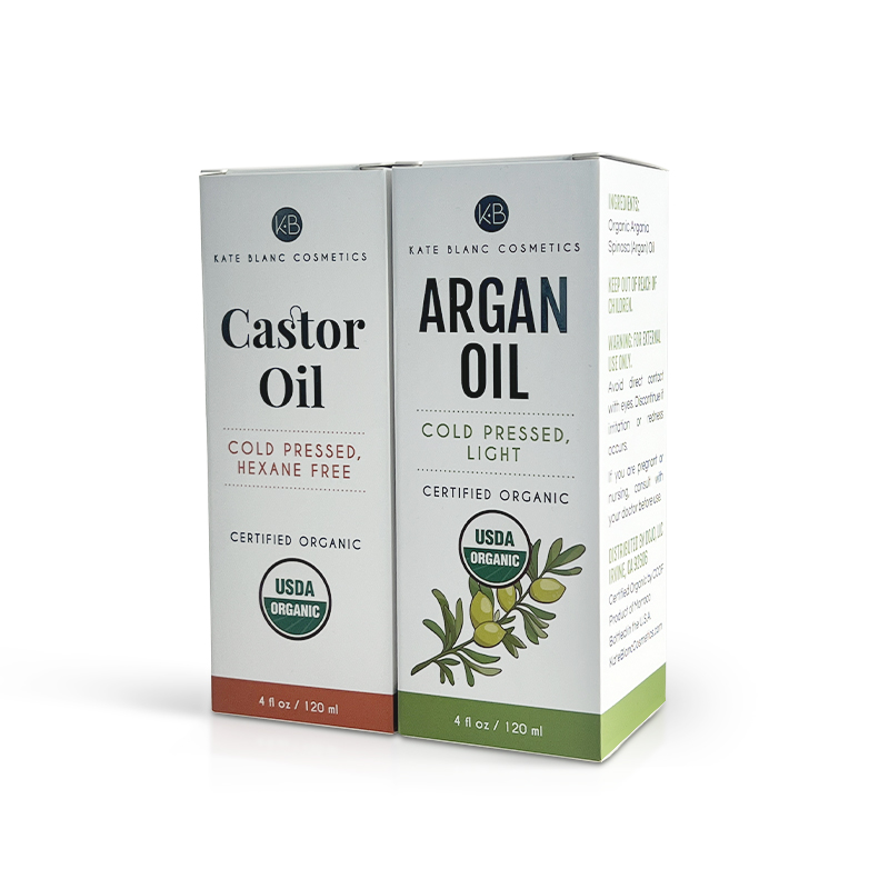 Custom Printing Argan Oil Bottle Packaging Paper Box
