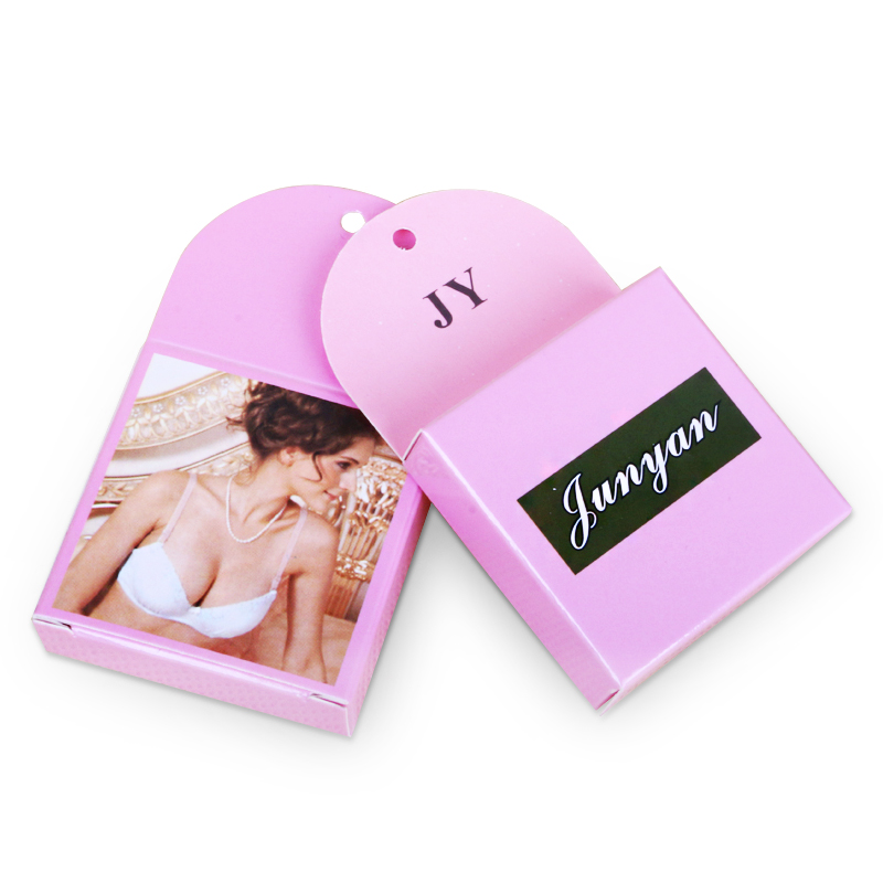 Custom Printing Bra Lingerie Strap Accessories Packaging Box