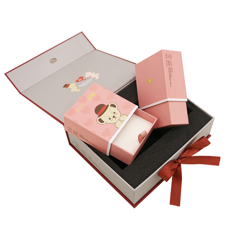 Custom Printing Cardboard Kids Newborn Jewelry Kit Box