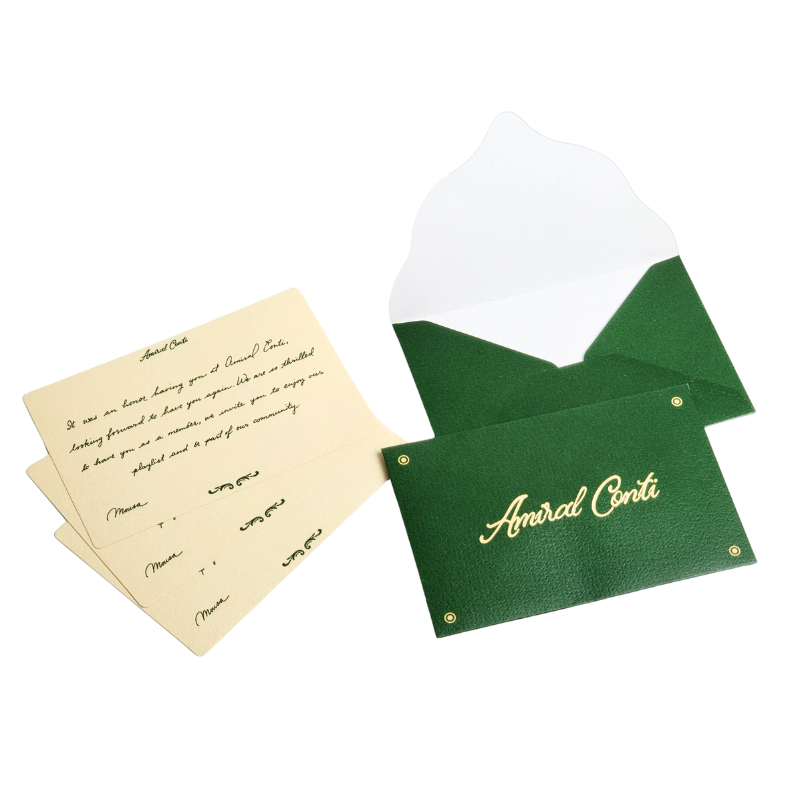 Custom Shape Printed Paper Envelope