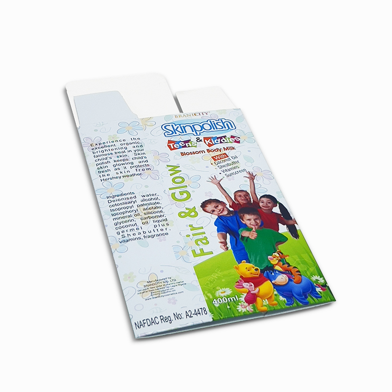 Custom Sunscreen Cream Paper Boxes