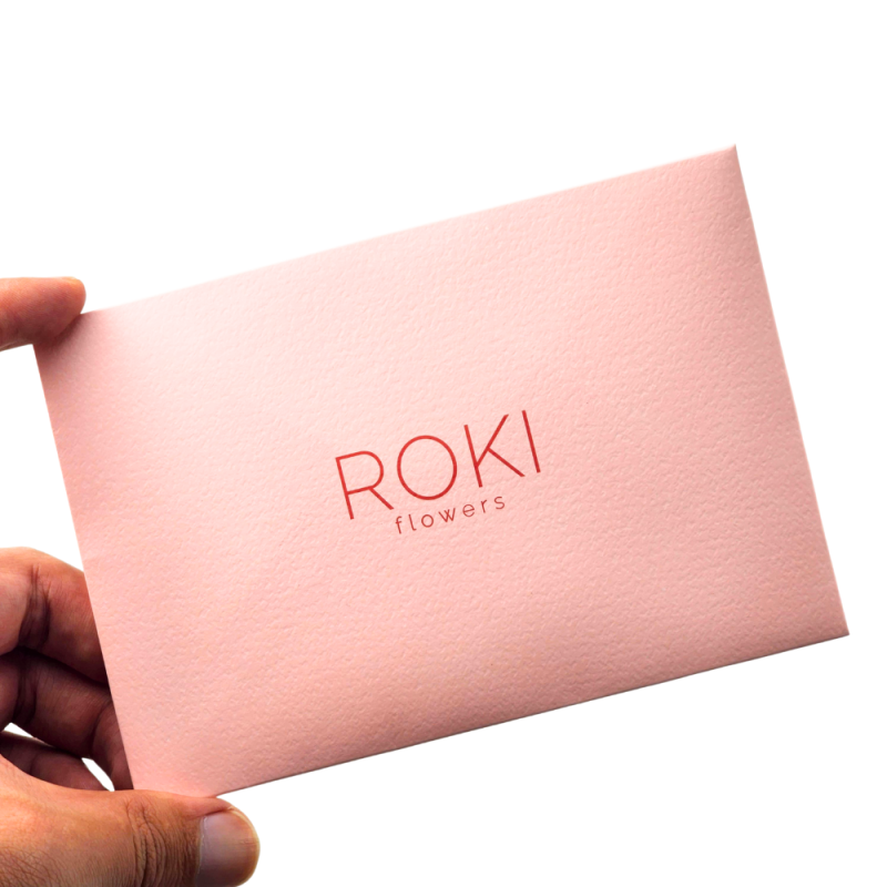Custom Texture Paper Pink Envelope