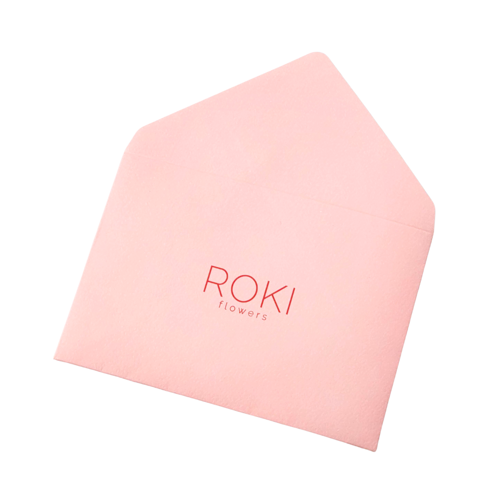 Custom Texture Paper Pink Envelope