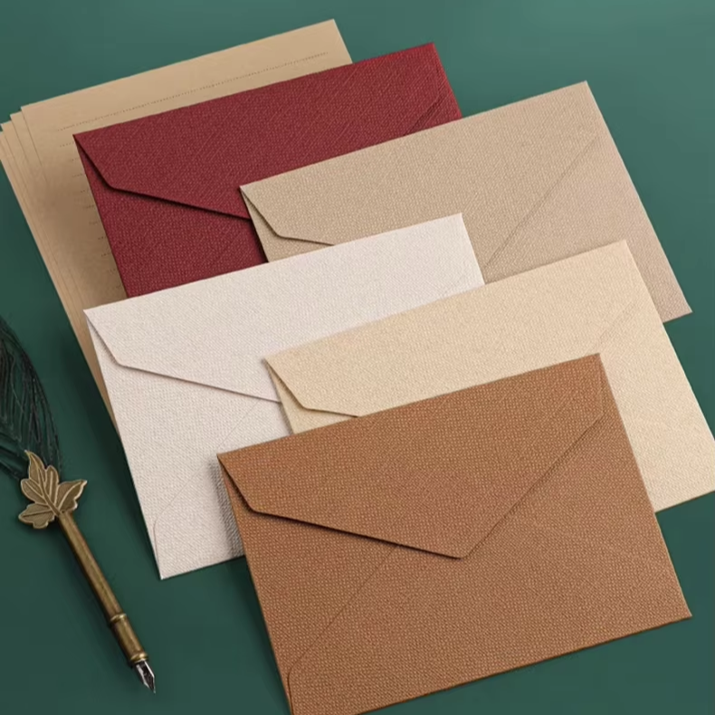 Custom Textured Paper Envelopes