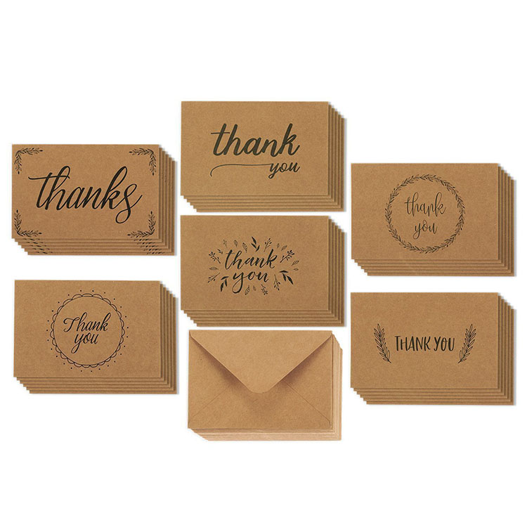 Custom Thank You Cards for Buying