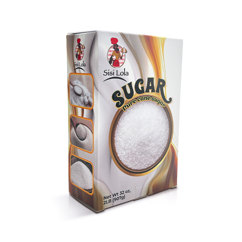 Customizable Color Printed Foldable Sugar & Salt Packaging Paper Box