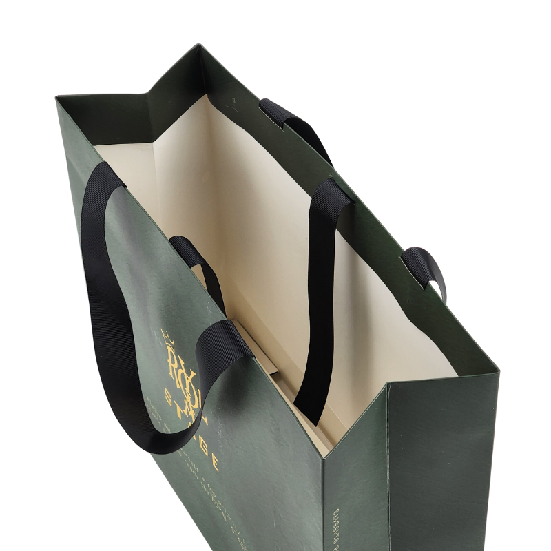 Customized Logo Luxury Jewelry Paper Gift Bag