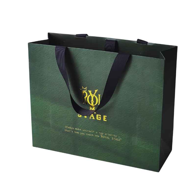Customized Logo Luxury Jewelry Paper Gift Bag