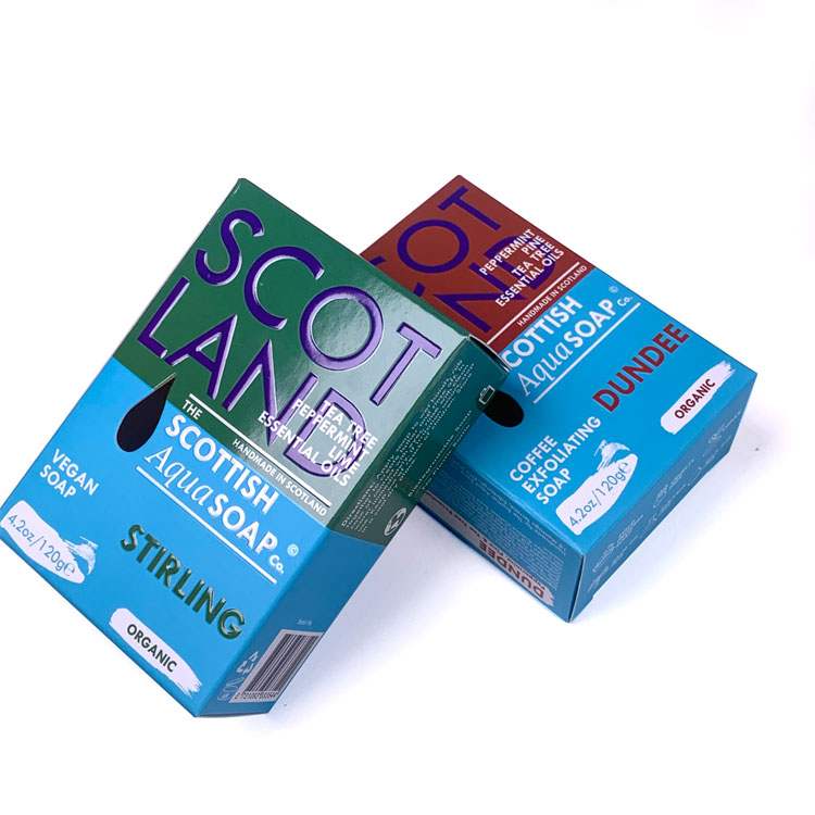 Customized Small Soap Foldable Packaging Paper Box