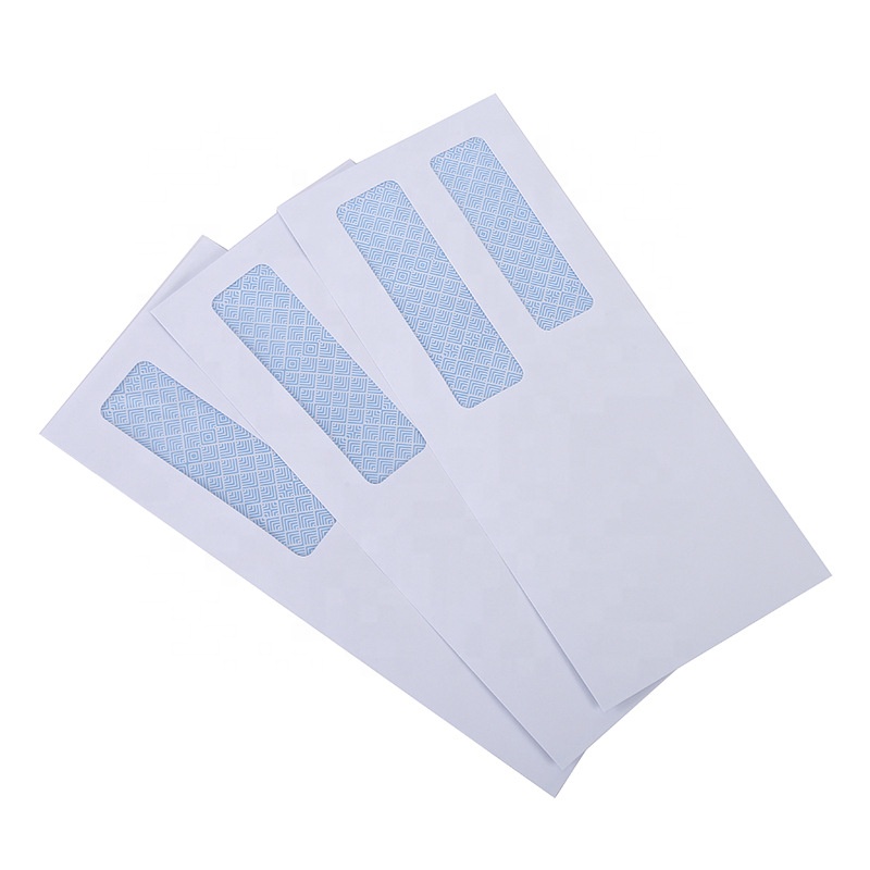 Customized logo Printed Envelope with Window