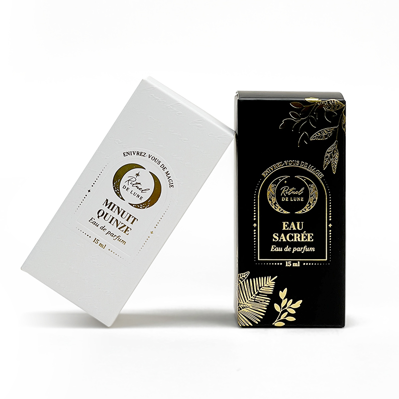 Gold Foil Luxury Paper Cosmetic Packaging Boxes