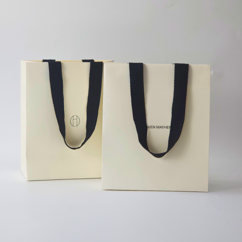  Custom Printed Clothing Retail Gift Shopping Bags