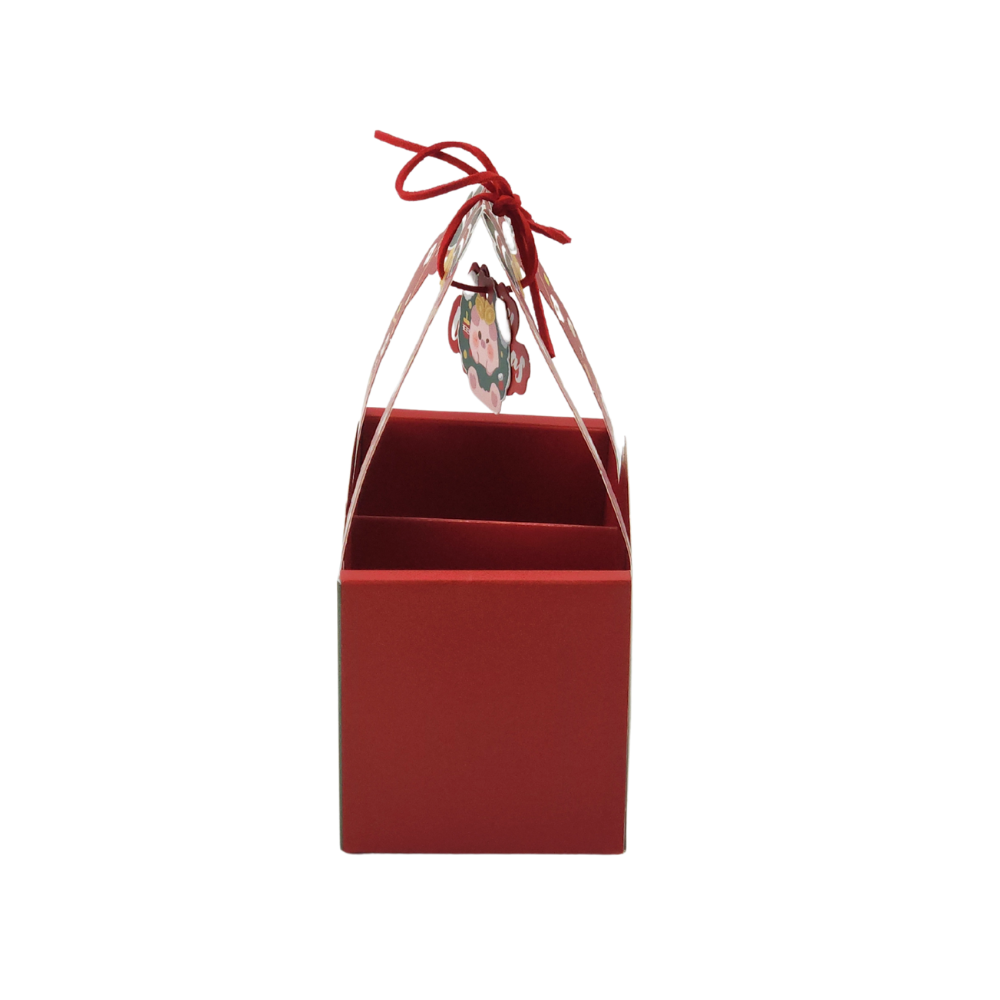 Custom Color Merry Christmas Gift Paper Bag