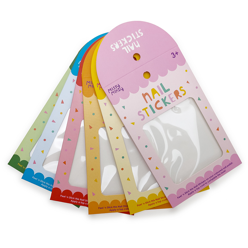 Custom Packaging Envelopes for Nail Stickers