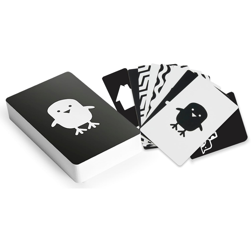 Custom Newborn Toys Black&White Flash Cards
